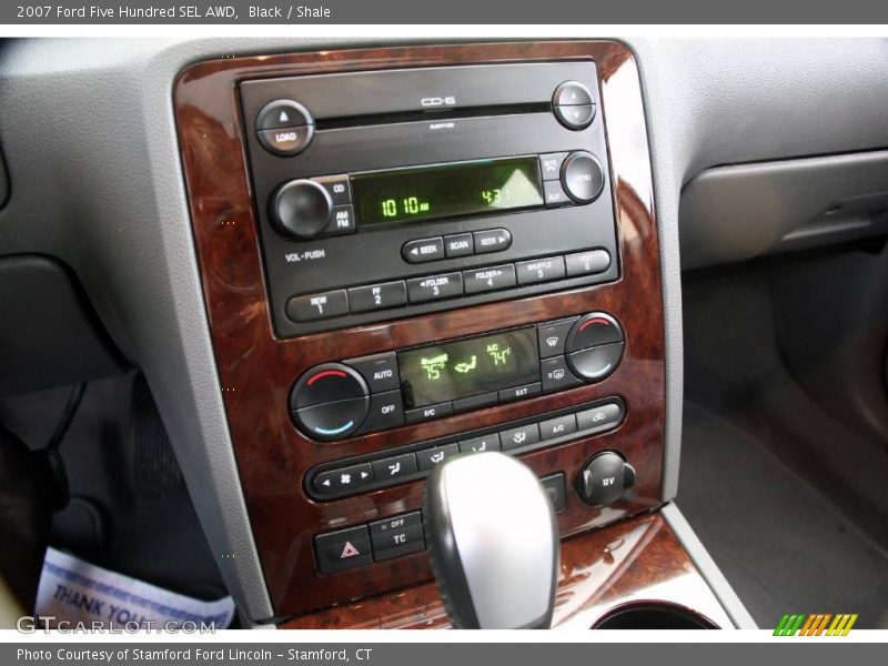Black / Shale 2007 Ford Five Hundred SEL AWD