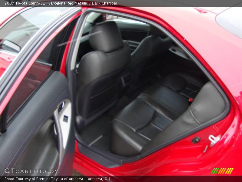 Barcelona Red Metallic / Dark Charcoal 2007 Toyota Camry SE