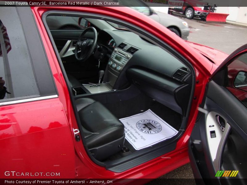 Barcelona Red Metallic / Dark Charcoal 2007 Toyota Camry SE