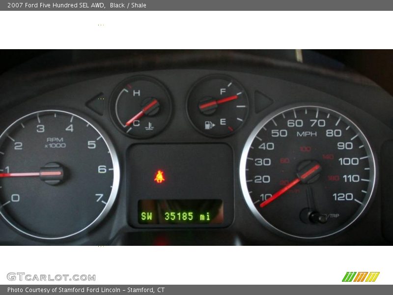 Black / Shale 2007 Ford Five Hundred SEL AWD