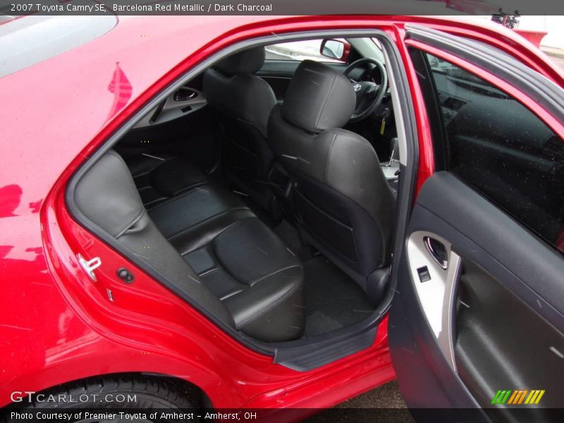 Barcelona Red Metallic / Dark Charcoal 2007 Toyota Camry SE
