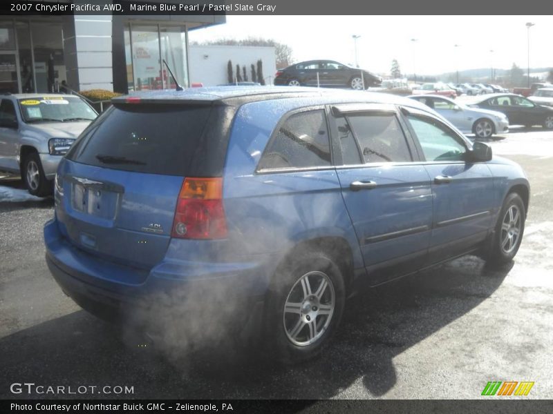 Marine Blue Pearl / Pastel Slate Gray 2007 Chrysler Pacifica AWD