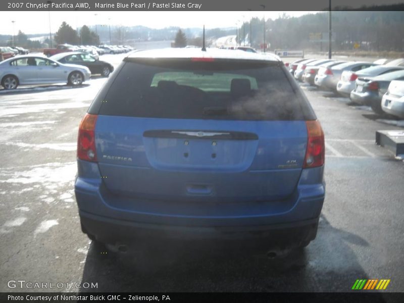 Marine Blue Pearl / Pastel Slate Gray 2007 Chrysler Pacifica AWD