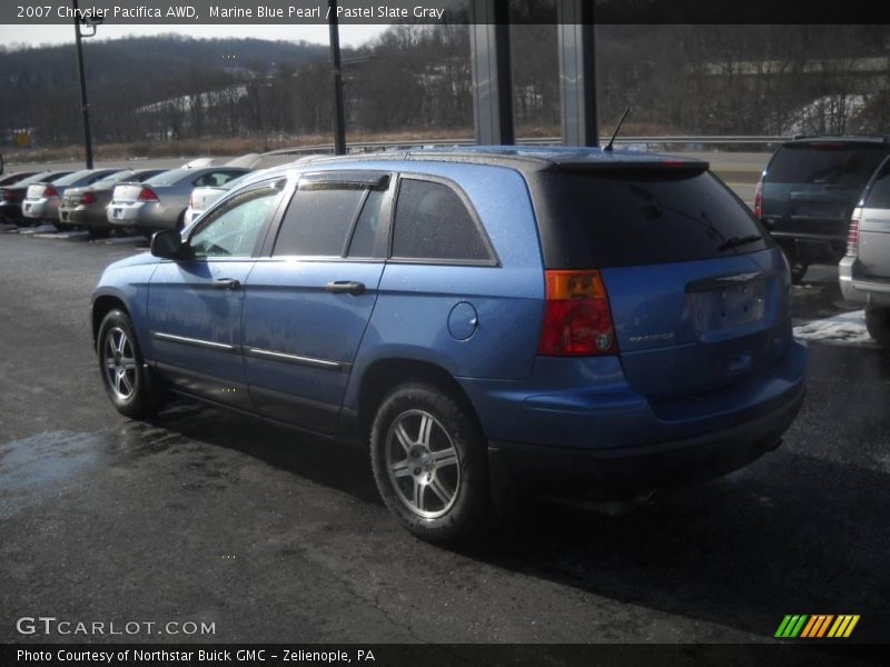 Marine Blue Pearl / Pastel Slate Gray 2007 Chrysler Pacifica AWD
