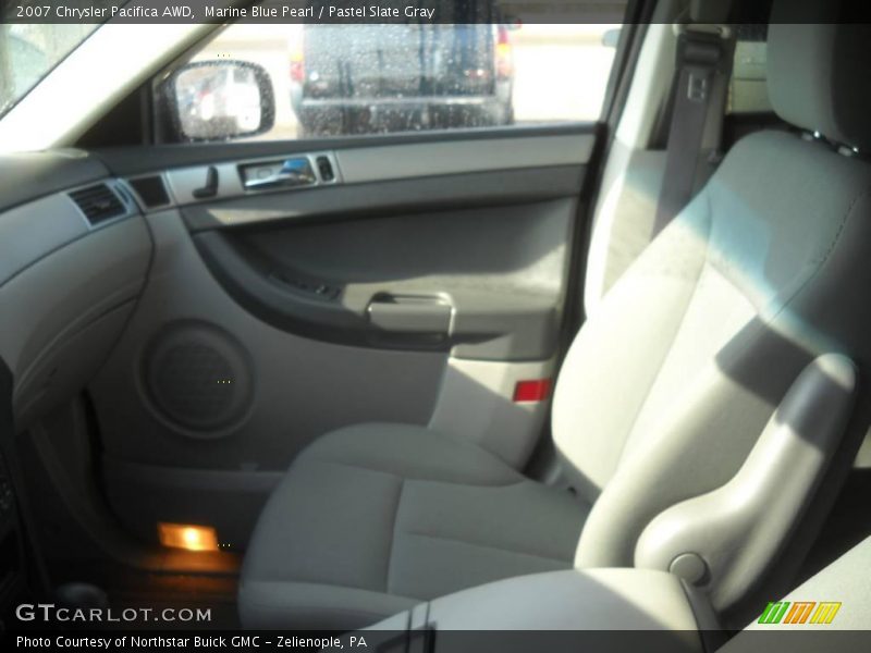 Marine Blue Pearl / Pastel Slate Gray 2007 Chrysler Pacifica AWD