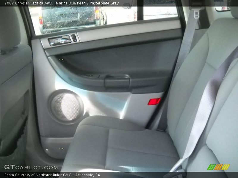 Marine Blue Pearl / Pastel Slate Gray 2007 Chrysler Pacifica AWD