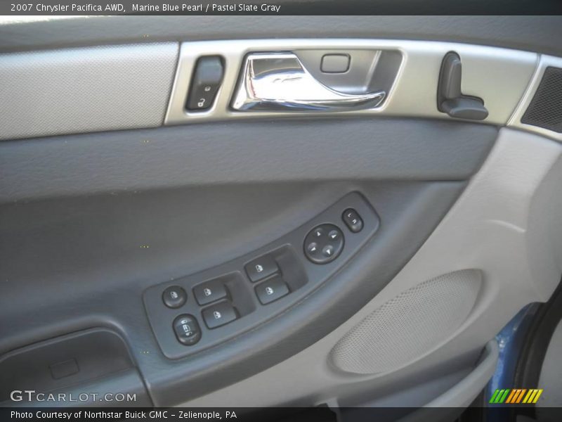 Marine Blue Pearl / Pastel Slate Gray 2007 Chrysler Pacifica AWD