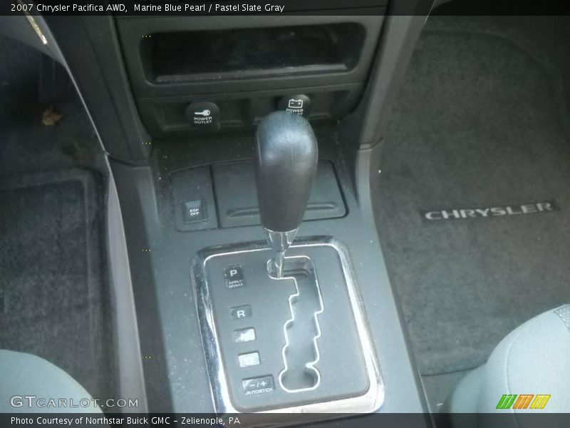 Marine Blue Pearl / Pastel Slate Gray 2007 Chrysler Pacifica AWD