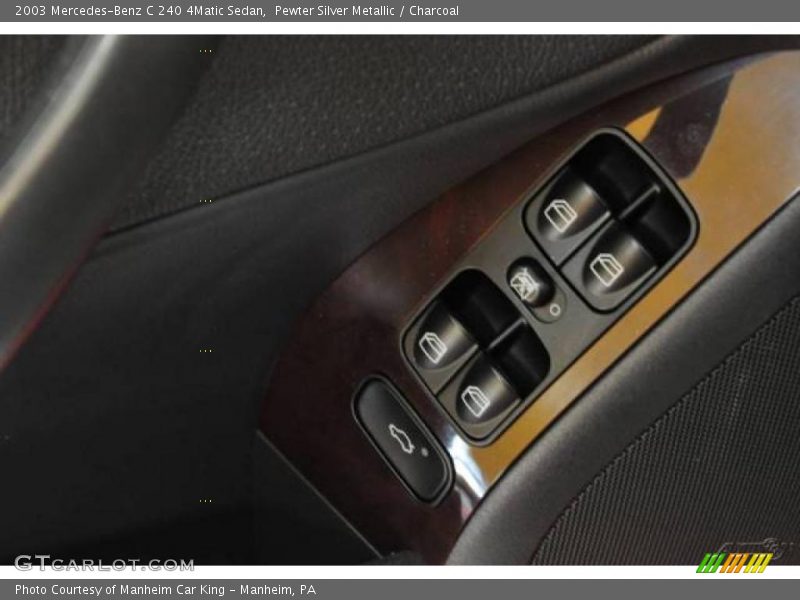 Pewter Silver Metallic / Charcoal 2003 Mercedes-Benz C 240 4Matic Sedan