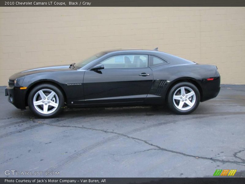 Black / Gray 2010 Chevrolet Camaro LT Coupe