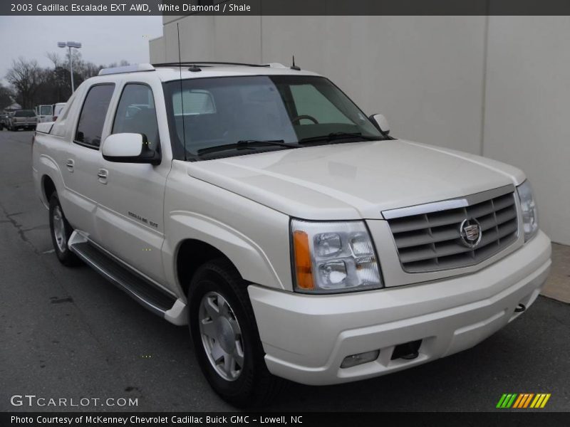 White Diamond / Shale 2003 Cadillac Escalade EXT AWD