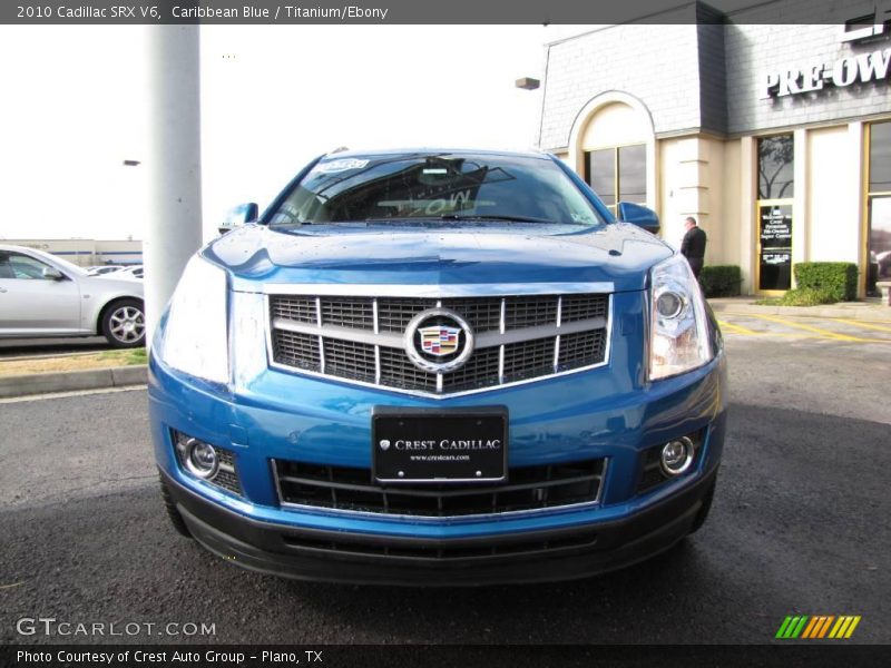 Caribbean Blue / Titanium/Ebony 2010 Cadillac SRX V6