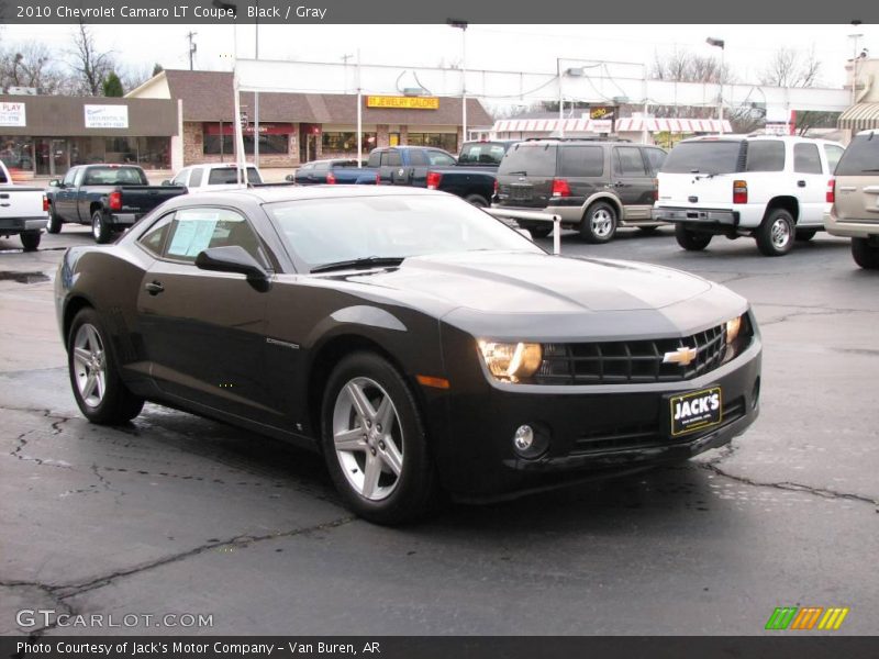 Black / Gray 2010 Chevrolet Camaro LT Coupe