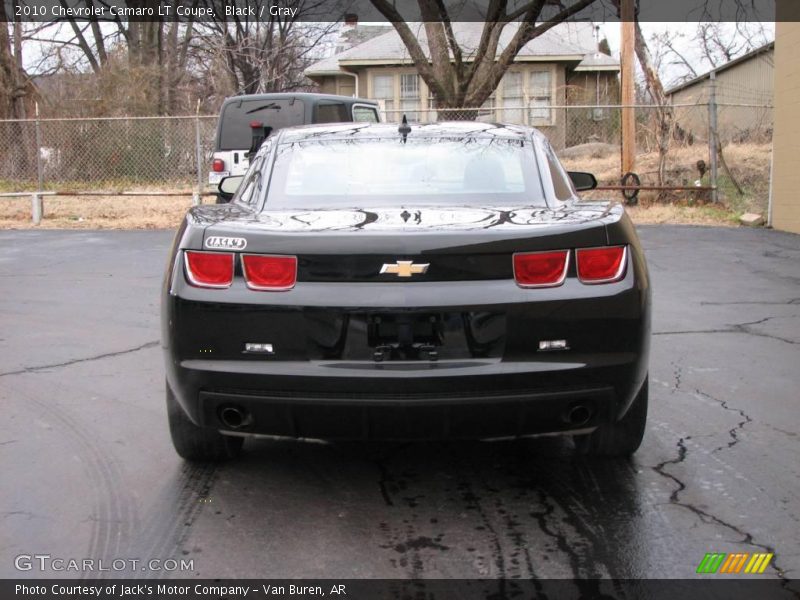 Black / Gray 2010 Chevrolet Camaro LT Coupe