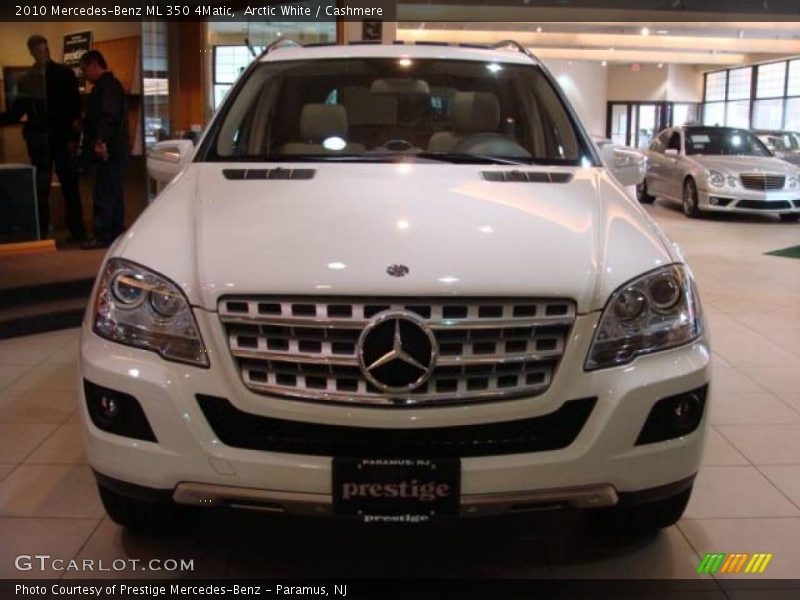 Arctic White / Cashmere 2010 Mercedes-Benz ML 350 4Matic