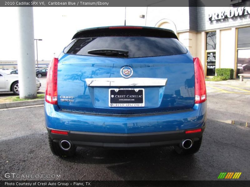 Caribbean Blue / Titanium/Ebony 2010 Cadillac SRX V6