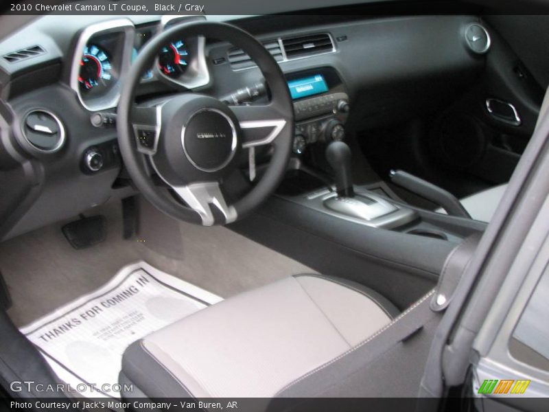 Black / Gray 2010 Chevrolet Camaro LT Coupe