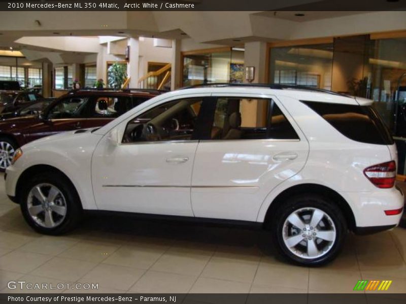 Arctic White / Cashmere 2010 Mercedes-Benz ML 350 4Matic