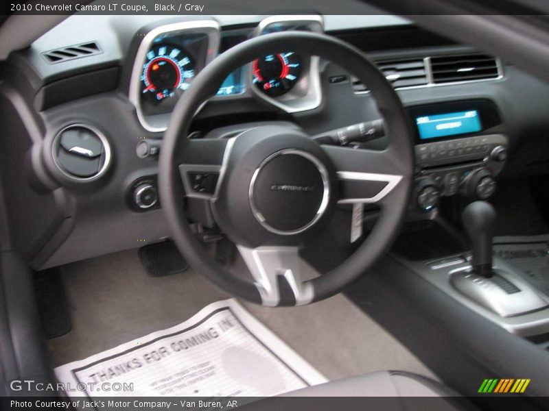 Black / Gray 2010 Chevrolet Camaro LT Coupe