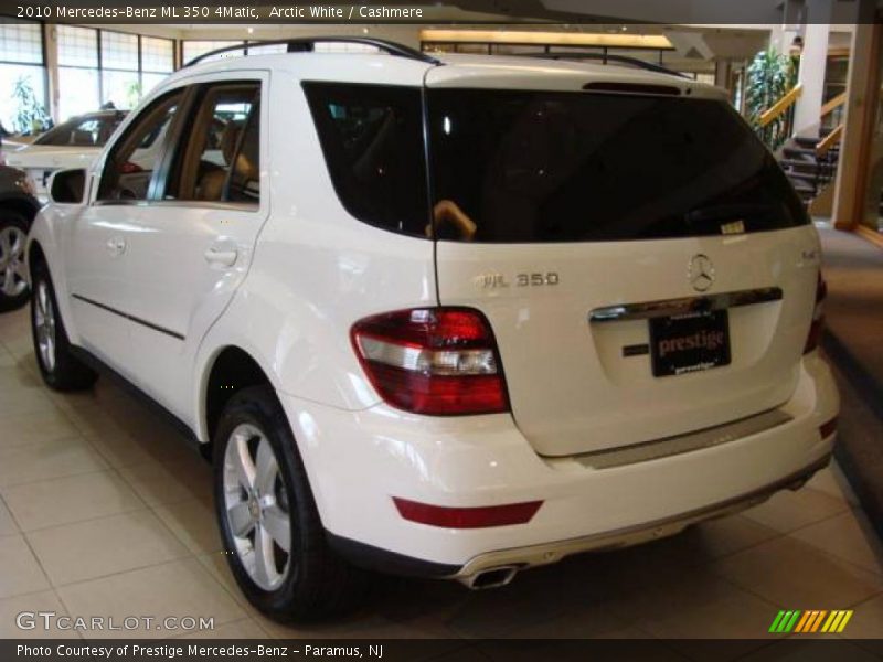Arctic White / Cashmere 2010 Mercedes-Benz ML 350 4Matic