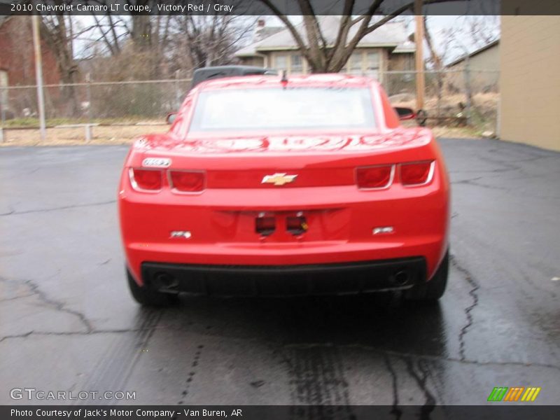 Victory Red / Gray 2010 Chevrolet Camaro LT Coupe