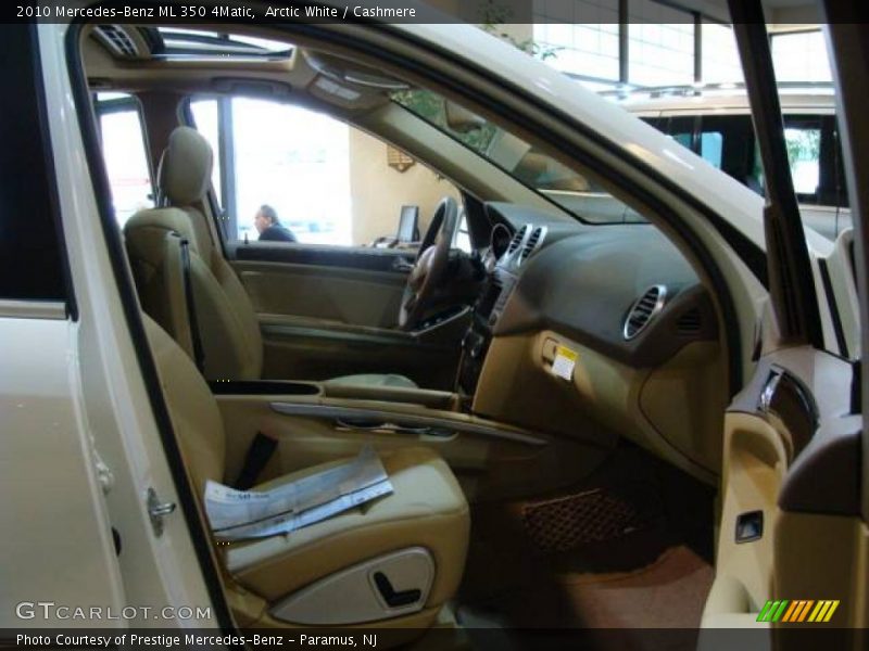 Arctic White / Cashmere 2010 Mercedes-Benz ML 350 4Matic
