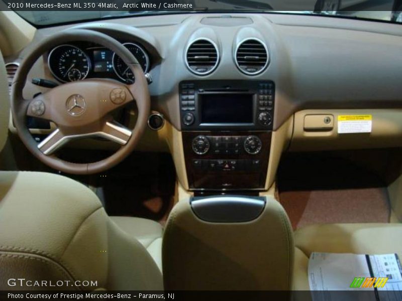 Arctic White / Cashmere 2010 Mercedes-Benz ML 350 4Matic