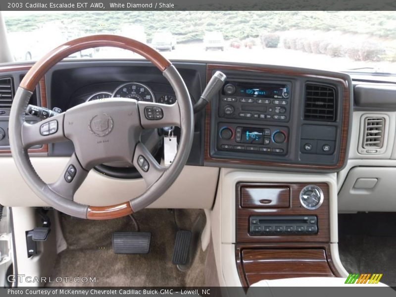 White Diamond / Shale 2003 Cadillac Escalade EXT AWD