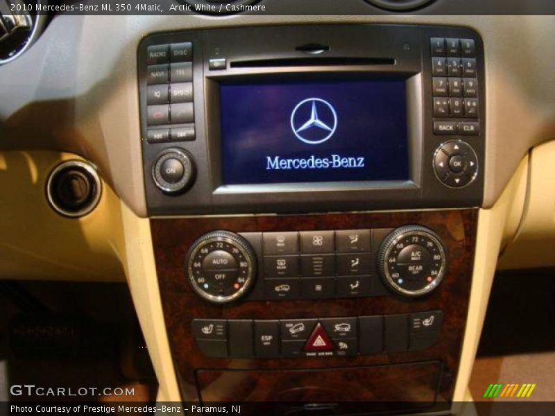 Arctic White / Cashmere 2010 Mercedes-Benz ML 350 4Matic