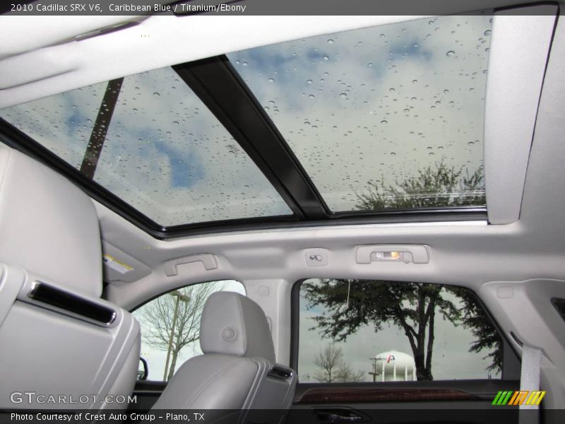 Caribbean Blue / Titanium/Ebony 2010 Cadillac SRX V6