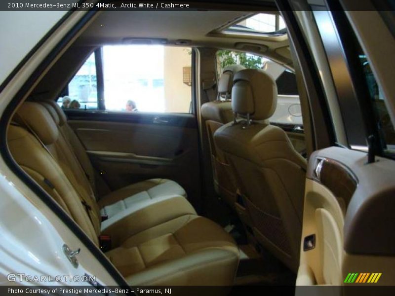 Arctic White / Cashmere 2010 Mercedes-Benz ML 350 4Matic