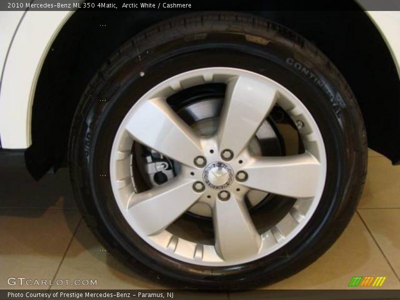 Arctic White / Cashmere 2010 Mercedes-Benz ML 350 4Matic