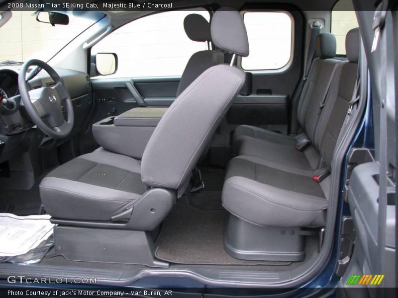 Majestic Blue / Charcoal 2008 Nissan Titan SE King Cab