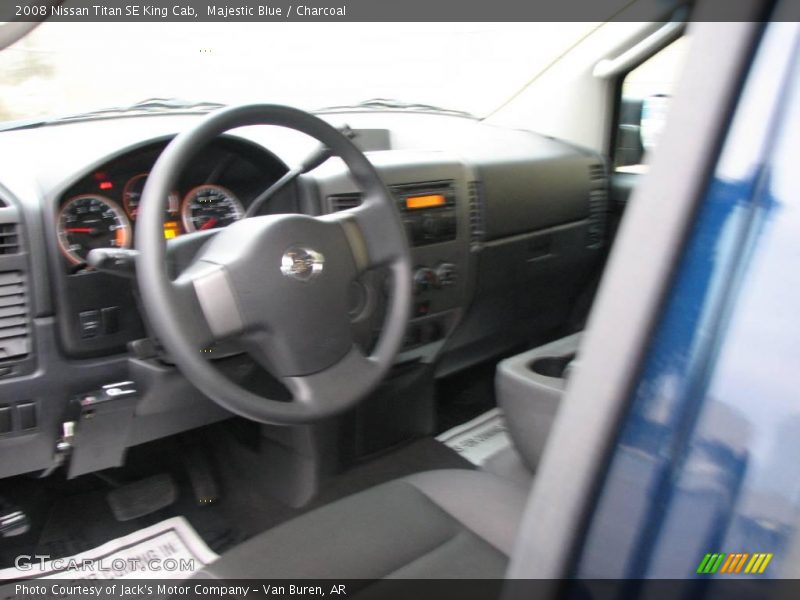 Majestic Blue / Charcoal 2008 Nissan Titan SE King Cab