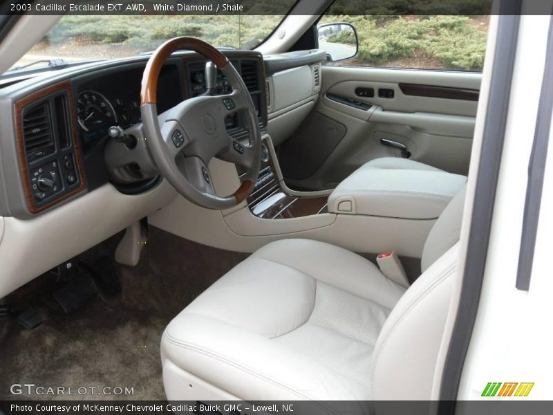 White Diamond / Shale 2003 Cadillac Escalade EXT AWD