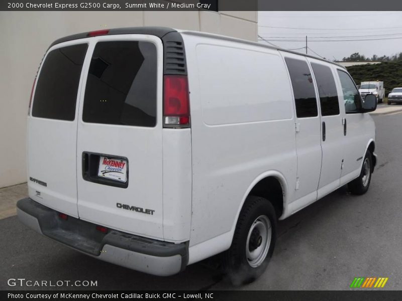Summit White / Medium Gray 2000 Chevrolet Express G2500 Cargo