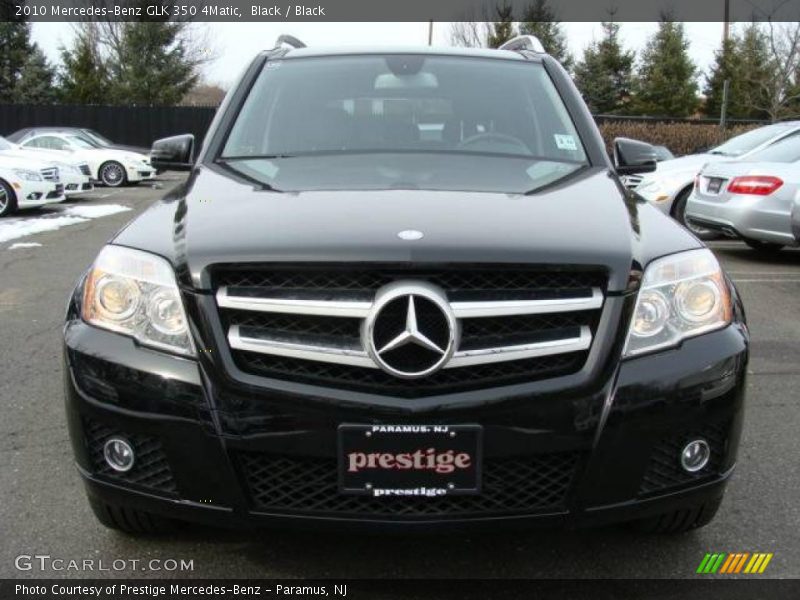 Black / Black 2010 Mercedes-Benz GLK 350 4Matic