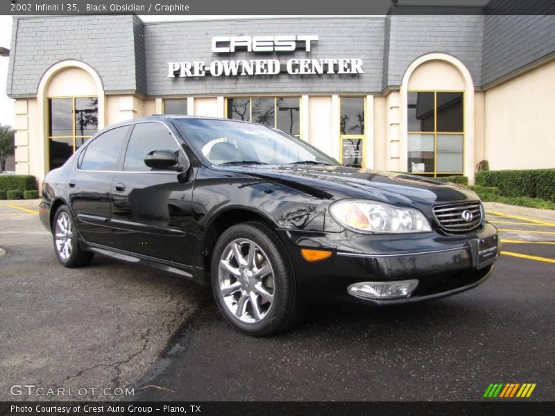 Black Obsidian / Graphite 2002 Infiniti I 35