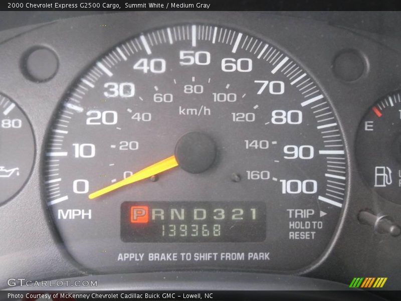 Summit White / Medium Gray 2000 Chevrolet Express G2500 Cargo