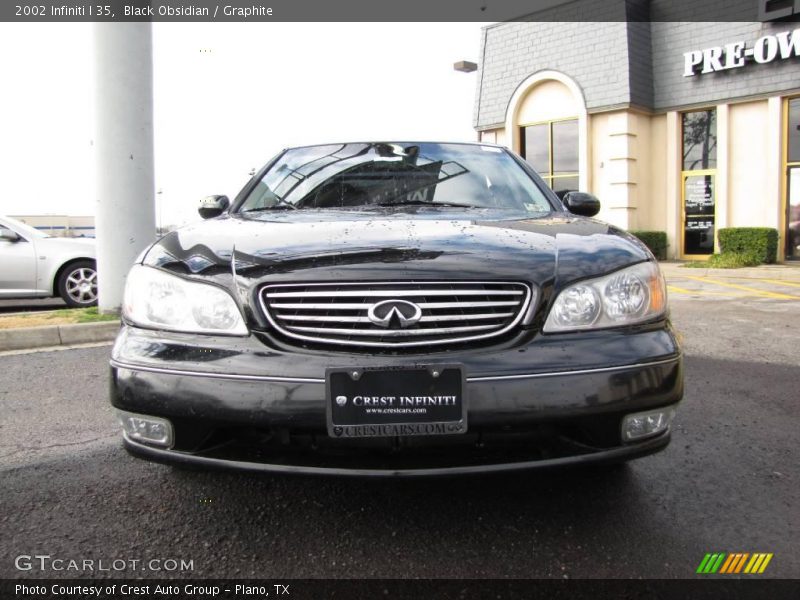 Black Obsidian / Graphite 2002 Infiniti I 35