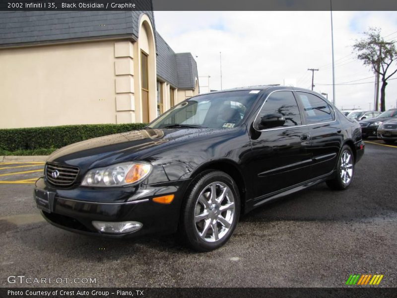 Black Obsidian / Graphite 2002 Infiniti I 35