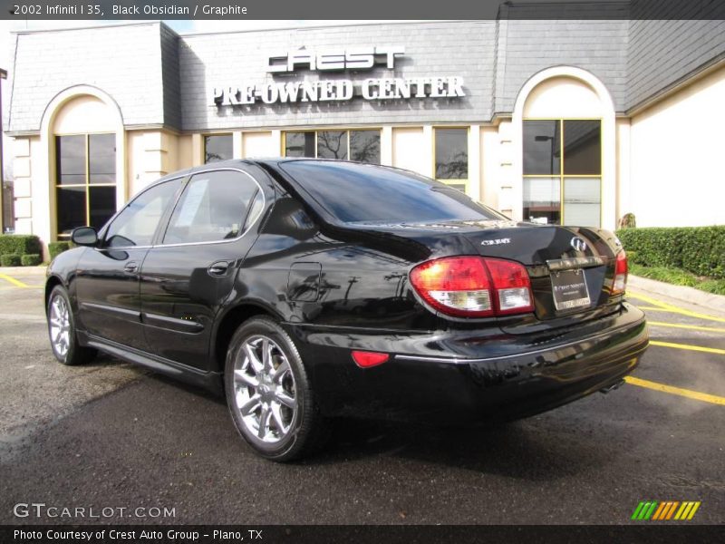 Black Obsidian / Graphite 2002 Infiniti I 35