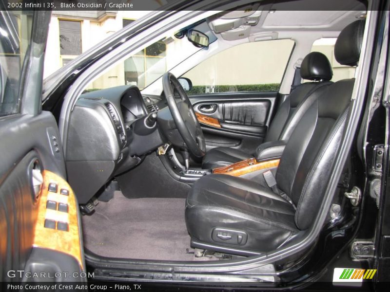 Black Obsidian / Graphite 2002 Infiniti I 35