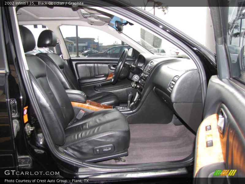 Black Obsidian / Graphite 2002 Infiniti I 35