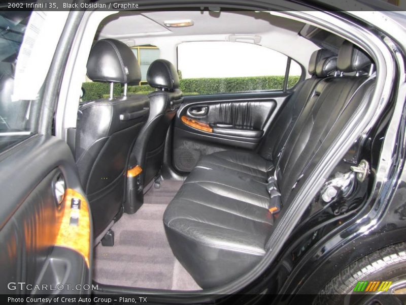 Black Obsidian / Graphite 2002 Infiniti I 35