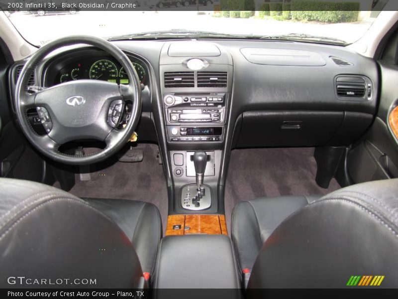 Black Obsidian / Graphite 2002 Infiniti I 35