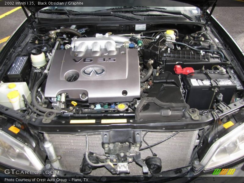 Black Obsidian / Graphite 2002 Infiniti I 35