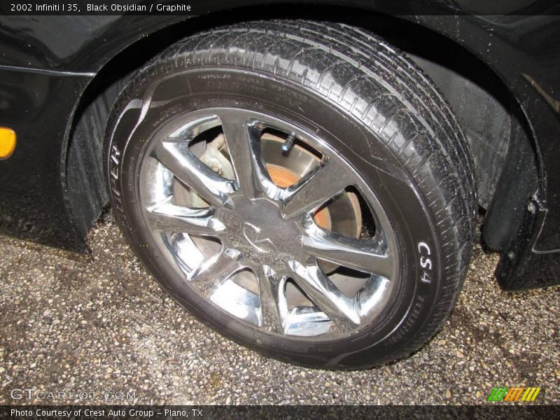 Black Obsidian / Graphite 2002 Infiniti I 35