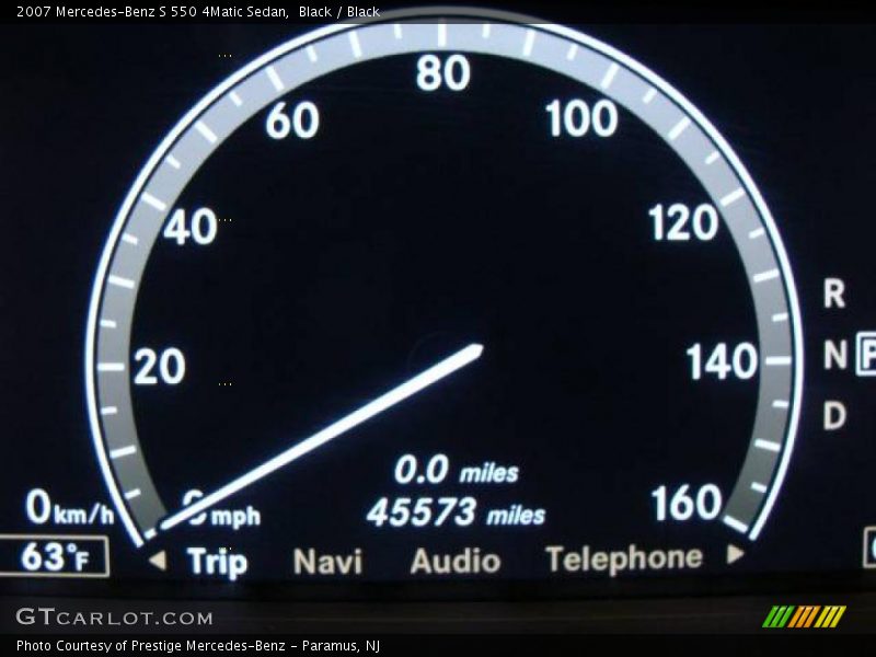 Black / Black 2007 Mercedes-Benz S 550 4Matic Sedan
