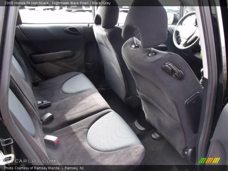 Nighthawk Black Pearl / Black/Grey 2008 Honda Fit Hatchback